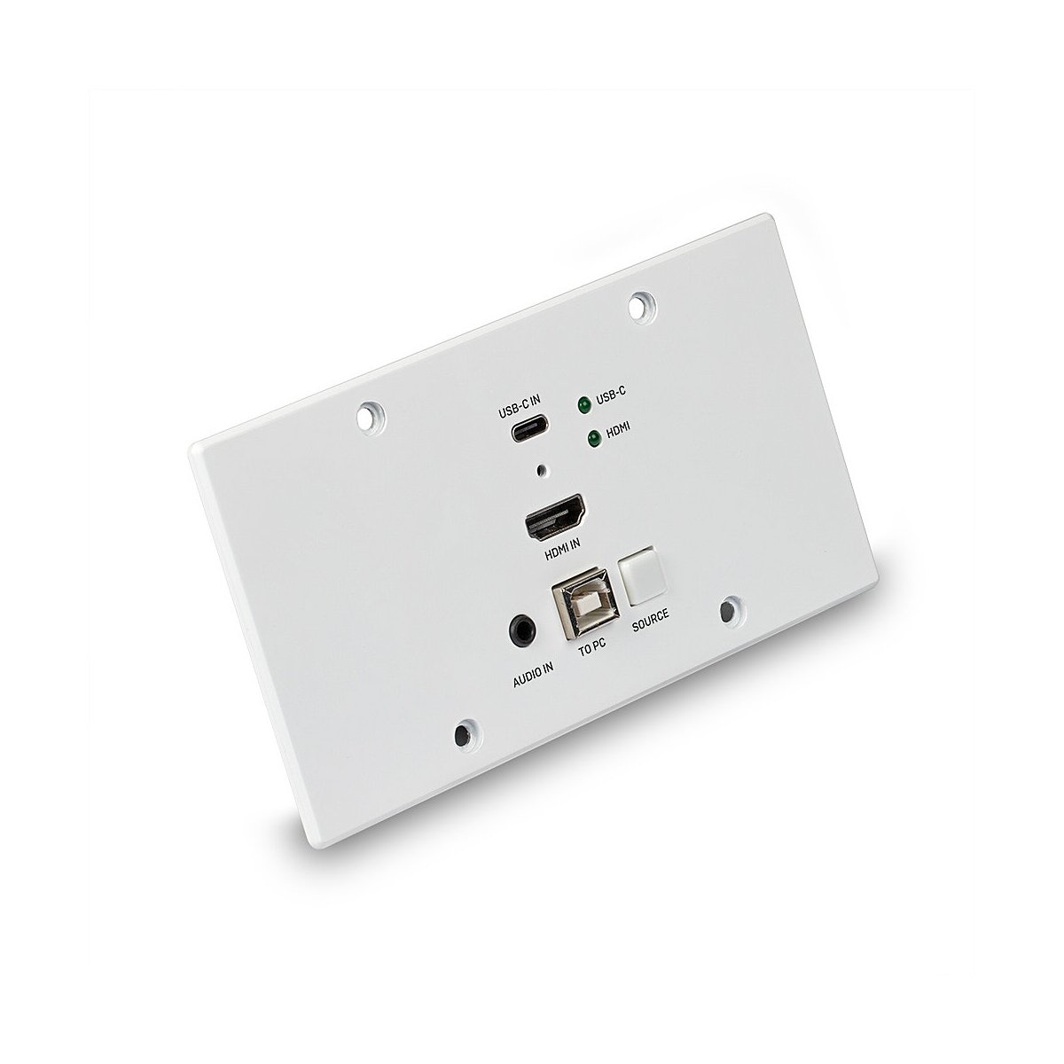 150m HDMI & TypeC HDBT EU WallPlate KVM Extender
