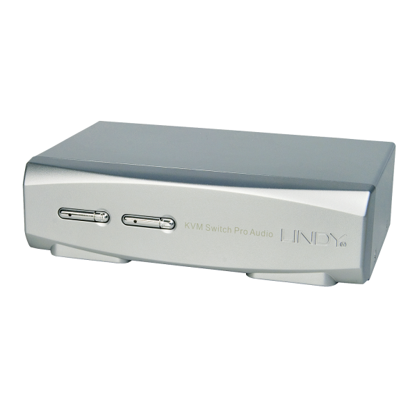 2 Port KVM Switch DisplayPort 1.2, USB 2.0 & Audio