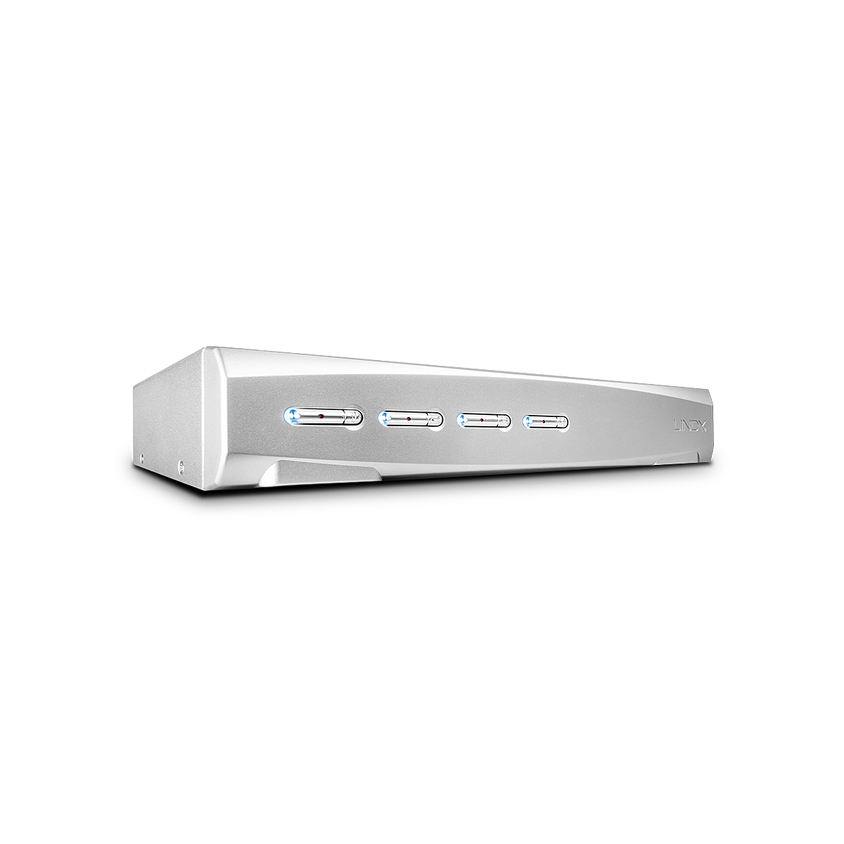 4 Port KVM Switch, DVI-I Single Link, USB 2.0 & Audio