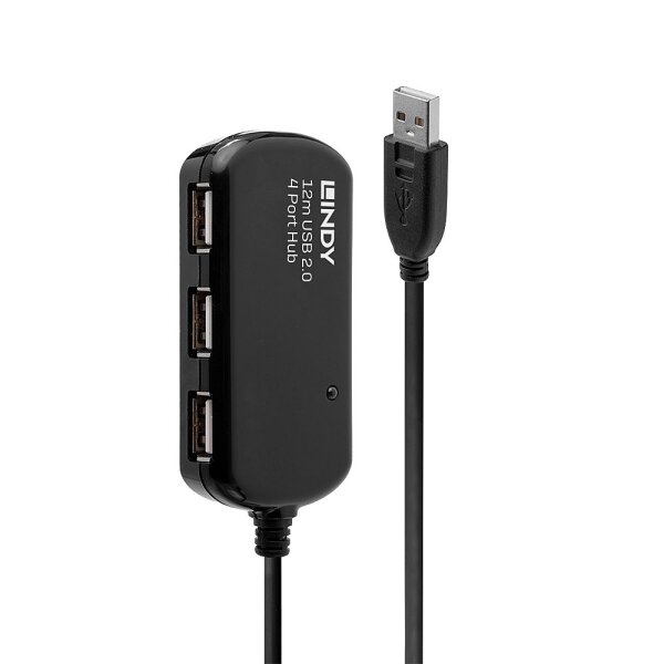 12m USB 2.0 Aktivverlängerungshub Pro