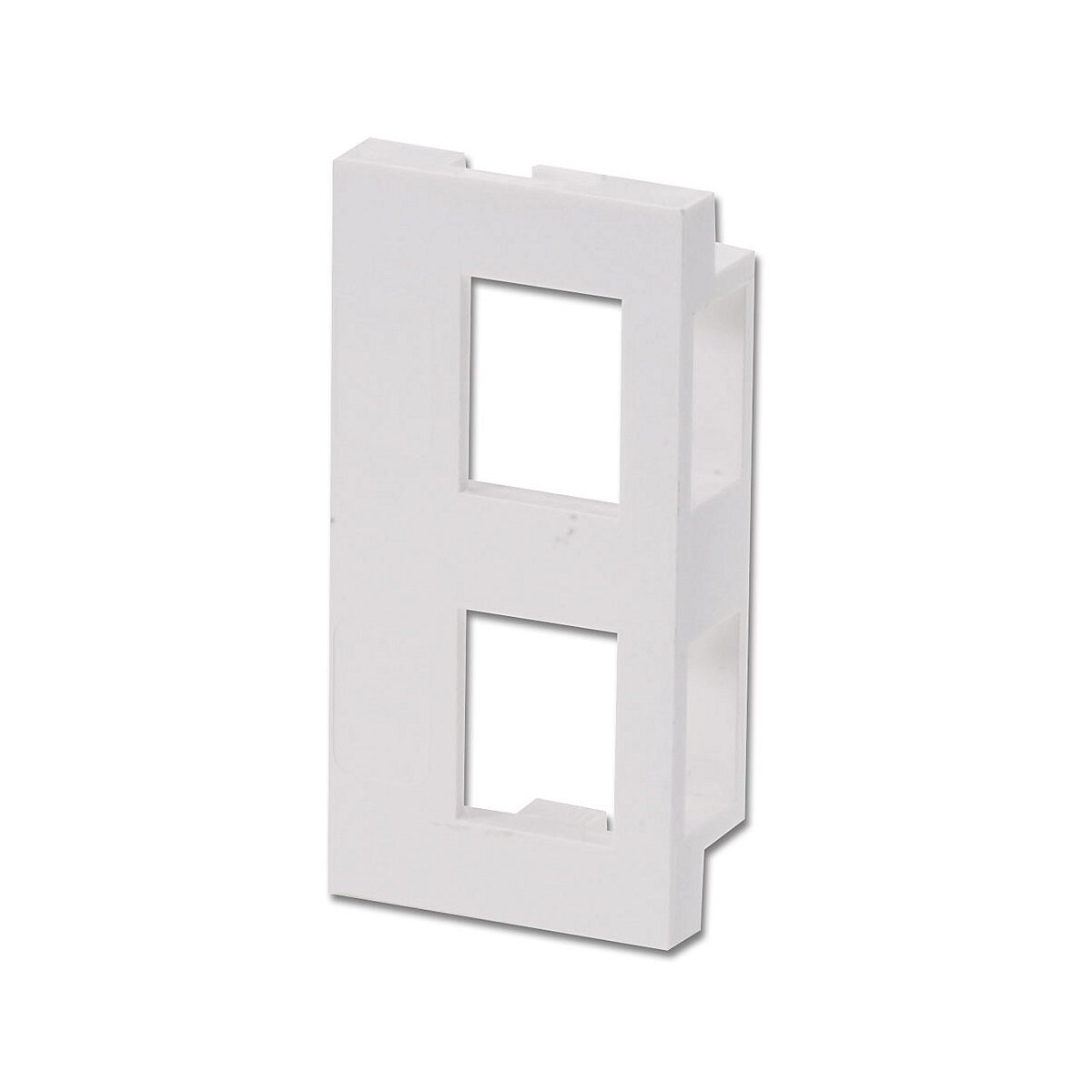 Snap-In-Modul für 2x Keystone für Wanddosen (4 Stück)