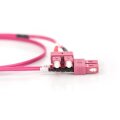 DIGITUS DK-2522-02/4 - LWL Patchkabel, Duplex, SC zu SC MM OM4 50/125 µ, 2 m