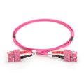 DIGITUS DK-2522-02/4 - LWL Patchkabel, Duplex, SC zu SC MM OM4 50/125 µ, 2 m