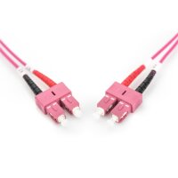 DIGITUS DK-2522-03/4 - LWL Patchkabel, Duplex, SC zu SC MM OM4 50/125 µ, 3 m