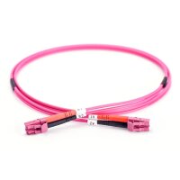 DIGITUS DK-2533-05/4 - LWL Patchkabel, Duplex, LC zu LC MM OM4 50/125 µ, 5 m