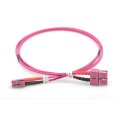 DIGITUS DK-2532-02/4 - LWL Patchkabel, Duplex, LC zu SC MM OM4 50/125 µ, 2 m