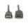 DIGITUS AK-330201-020-S - HDMI High Speed Verlängerungskabel, Typ A St/Bu, 2.0m, m/Ethernet, UHD 4K@24Hz, gold, sw