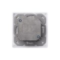 DIGITUS DN-9007-S-1 - CAT 6A Klasse EA Anschlussdose, geschirmt, 2x RJ45 LSA, reinweiß, Aufputz, vertikale Kabelinstall.
