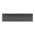 DIGITUS DN-19-BPN-03-SW - 3HE Blindabdeckplatte Farbe Schwarz (RAL 9005)