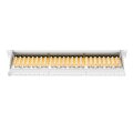 DIGITUS DN-91624S - CAT 6 Patch Panel, geschirmt, 24-port RJ45, 8P8C, LSA, 1HE, Schrankmontage, grau RAL 7035