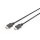 DIGITUS AK-330114-050-S - HDMI Standard Anschlusskabel, Typ A St/St,  5.0m, m/Ethernet,  Full HD, gold, sw
