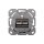 DIGITUS DN-9005-N - CAT 6 Anschlussdose, geschirmt 2x RJ45, 8P8C, LSA, Reinweiß, Unterputz