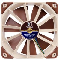 NOCTUA NF-F12-PWM - Lüfter 12VDC 120x120x25mm