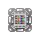 DIGITUS DN-9008-1 - CAT 6A Klasse EA, Anschl.dose, geschir.,2xRJ45,LSA reinweiß, Unterputz, horizontale Kabelinstallation