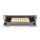 DIGITUS DN-91608S - CAT 6, Klasse E Patch Panel,geschirmt,8-Port RJ45 8P8C, LSA, 1HE, 254 mm(10")Rack Mount, schwarz