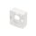 DIGITUS DN-93803 - Aufputzdose für Frontplatten 80x80x42 mm, Farbe Reinweiß, Deutsches Layout