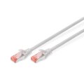 DK-1644-010 - CAT 6 S-FTP Patchkabel, Cu, LSZH AWG 27/7,  1 m,  Grau