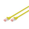 DK-1644-020/Y - CAT 6 S-FTP Patchkabel, Cu, LSZH AWG 27/7,  2 m,  Gelb