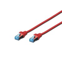 DIGITUS DK-1532-030/R - CAT 5e SF-UTP Patchkabel, PVC AWG 26/7, Länge 3 m, Farbe Rot