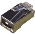 DIGITUS A-MO8/8SRS - Modularstecker, für Rundkabel, 8P8C, CAT 5 geschirmt