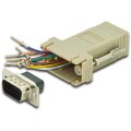 DIGITUS AK-610517-000-I - Adapter, DB9, RJ45, Modular DB9 M, RJ45 F