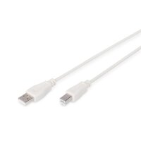 DIGITUS AK-300102-018-E - USB Anschlusskabel, Typ A - B...
