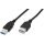 DIGITUS AK-300203-030-S - USB 3.0 Verlängerungskabel, Typ A St/Bu, 3.0m, USB 3.0 conform, sw