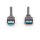 DIGITUS AK-300203-030-S - USB 3.0 Verlängerungskabel, Typ A St/Bu, 3.0m, USB 3.0 conform, sw