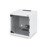 DIGITUS DN-10-05U-1 - 254 mm (10") 6HE Wandgehäuse 330x312x300 mm, Farbe Grau (RAL 7035)