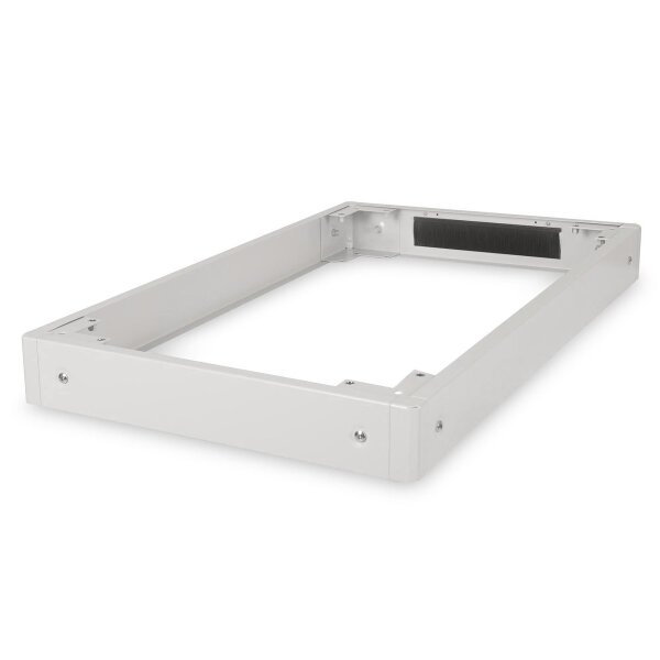 DIGITUS DN-19-PLINTH-6/10-N1 - Sockel für Unique Netzwerkschränke & Dynamic Basic Netzwerk- & Serverschränke, 100x600x1000 mm, grau