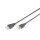 DIGITUS AK-300202-018-S - USB 2.0 Verlängerungskabel, Typ A St/Bu, 1.8m, USB 2.0 konform, sw