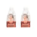 DK-1644-015 - CAT 6 S-FTP Patchkabel, Cu, LSZH AWG 27/7,  1,5 m,  Grau