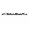 DIGITUS DN-91422 - Modulares Patch Panel, geschirmt, 24-Port Beschriftungseld, 0,5HE, Rack Mount, Sw RAL 9005