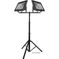 Ständer für 2 LED Fluter Farbe: Gelb, 10W bis 50W
