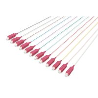 DIGITUS DK-25221-02/4 - LWL Pigtail-Set, 12 Stk., SC, MM OM4 50/125 µ loose buffer, Farbcode DIN IEC 304, 2 m