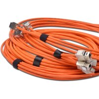 DIGITUS DN-CT-10M-20 - Velcro Klettband, 20 mm breit für strukturierte Verkabelung, 10 m Rolle, Schwarz