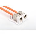 DIGITUS AT-AG-302A-WH - Consolidation-Point Gehäuse für 2x Keystone Module reinweiß, 2-port