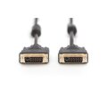 DIGITUS AK-320108-020-S - DVI Anschlusskabel, DVI(24+1) St/St, 2.0m, DVI-D Dual Link, sw