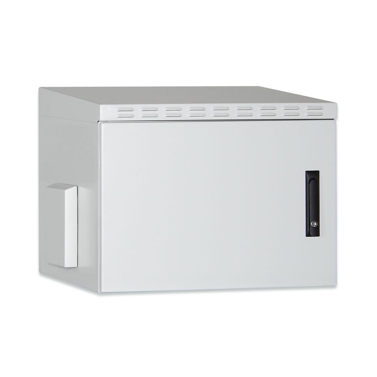DIGITUS DN-19-09U-6/6-I-OD - 9HE Wandgehäuse, Outdoor, IP55 579x600x600 mm, Farbe Grau (RAL 7035)