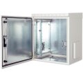 DIGITUS DN-19-09U-6/6-I-OD - 9HE Wandgehäuse, Outdoor, IP55 579x600x600 mm, Farbe Grau (RAL 7035)