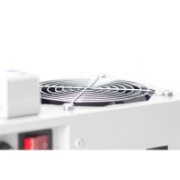 DIGITUS DN-19-FAN-1-WM-I - Dachlüftereinheit für IP55 Wandgehäuse gefil., 1 Lüfter, Therm., Schalter,Grau (RAL 7035)