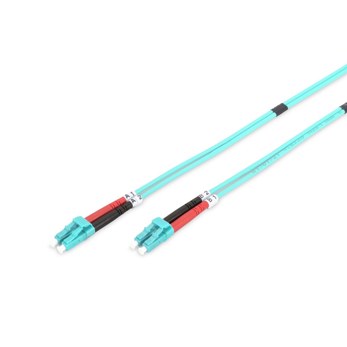 DIGITUS DK-2533-07/3 - LWL Patchkabel, Duplex, LC zu LC MM OM3 50/125 µ, 7 m