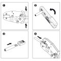 DIGITUS DN-94008 - Modular Crimpzange speziell für Hirose-Stecker, TM11, TM21, TM31