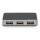 DIGITUS DA-70220 - USB 2.0, 4-Port Hub, 4x USB A/F, 1x USB Bmini/F inkl. USB A/M zu mini5P Kabel