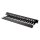 DIGITUS DN-97617 - 1HE Kabelmanagement Käfig abnehmbare Rückblende, Farbe schwarz (RAL 9005)
