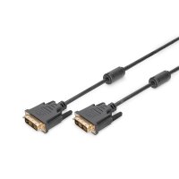 DIGITUS AK-320100-050-S - DVI Anschlusskabel, DVI(18+1),...