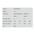 DIGITUS DK-2533-03/3 - LWL Patchkabel, Duplex, LC zu LC MM OM3 50/125 µ, 3 m