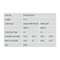 DIGITUS DK-2533-01/3 - LWL Patchkabel, Duplex, LC zu LC MM OM3 50/125 µ, 1 m