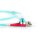 DIGITUS DK-2531-02/3 - LWL Patchkabel, Duplex, LC zu ST MM OM3 50/125 µ, 2 m