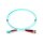 DIGITUS DK-2531-02/3 - LWL Patchkabel, Duplex, LC zu ST MM OM3 50/125 µ, 2 m